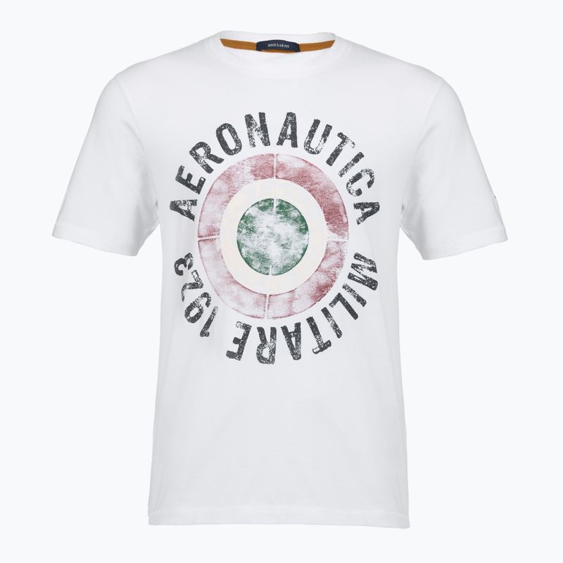 Tricou pentru bărbați Aeronautica Militare TS2538UJ00727 off white