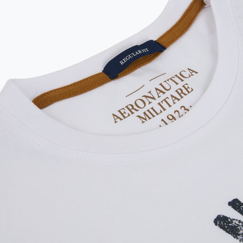 Tricou pentru bărbați Aeronautica Militare TS2538UJ00727 off white 4