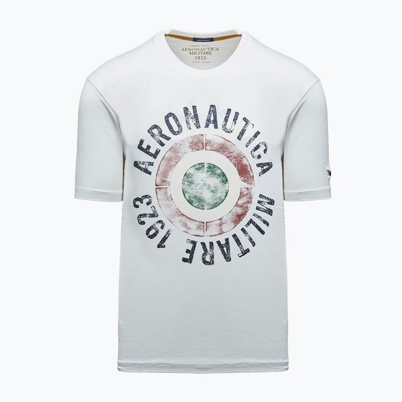 Tricou pentru bărbați Aeronautica Militare TS2538UJ00727 off white