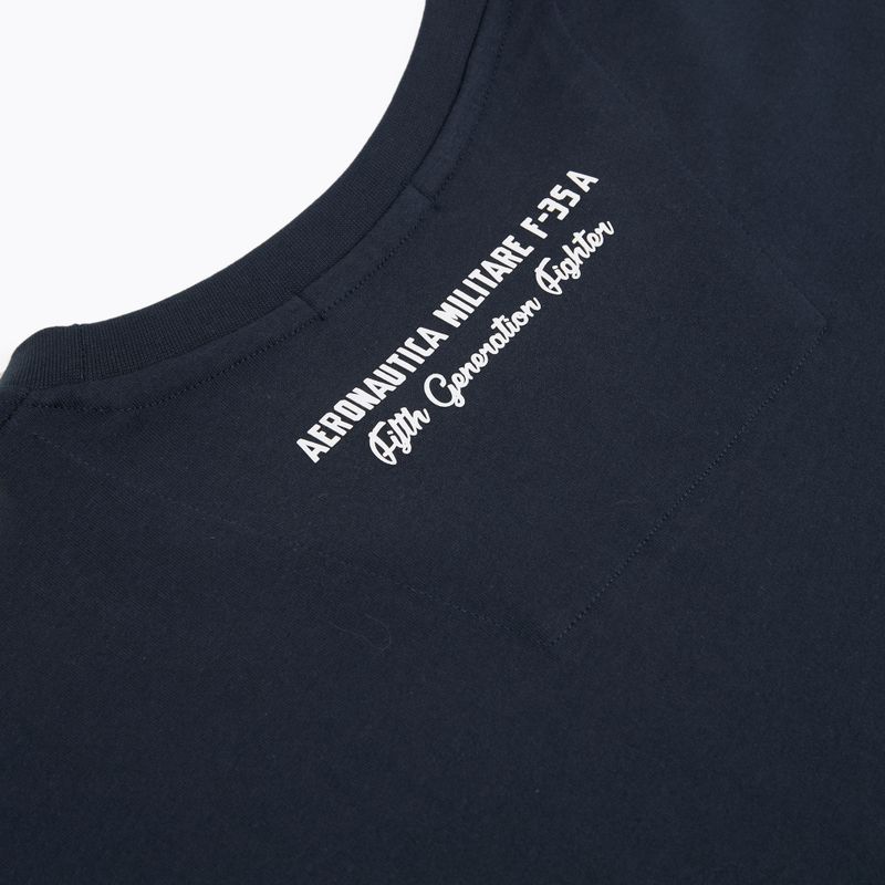 Tricou pentru bărbați Aeronautica Militare TS2539UJ00727 navy blue 4