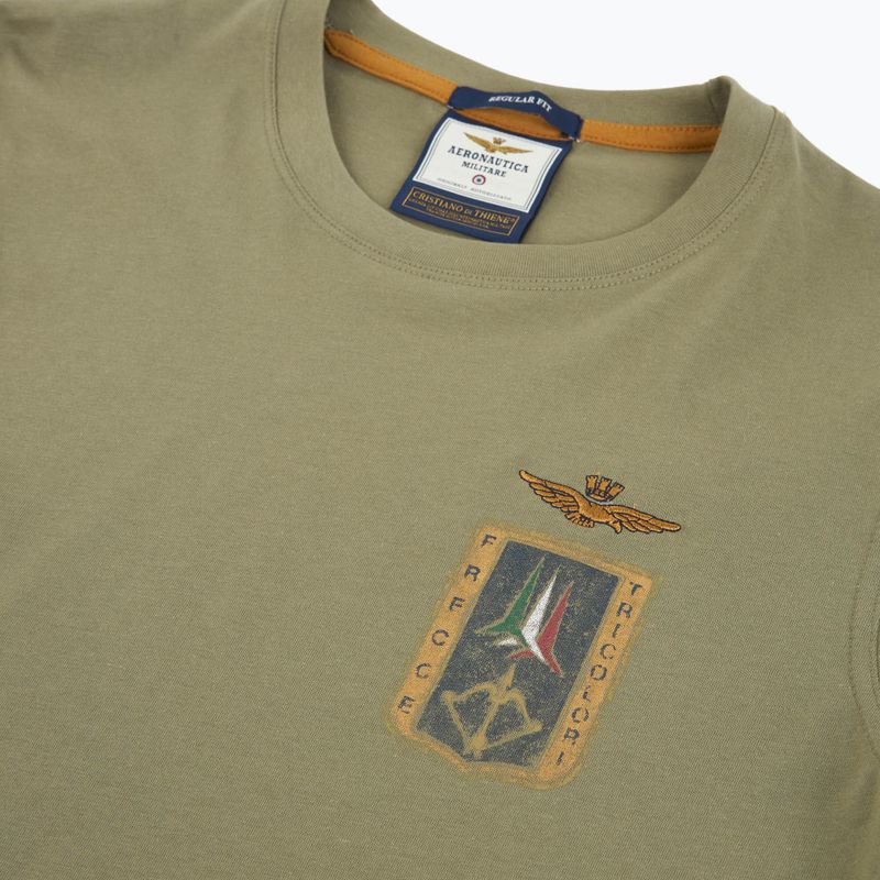 Tricou pentru bărbați Aeronautica Militare TS2535UJ00641 lichen green 3
