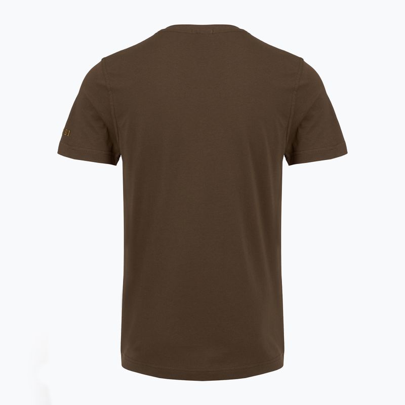 Tricou pentru bărbați Aeronautica Militare TS2535UJ00641 chestnut brown 2