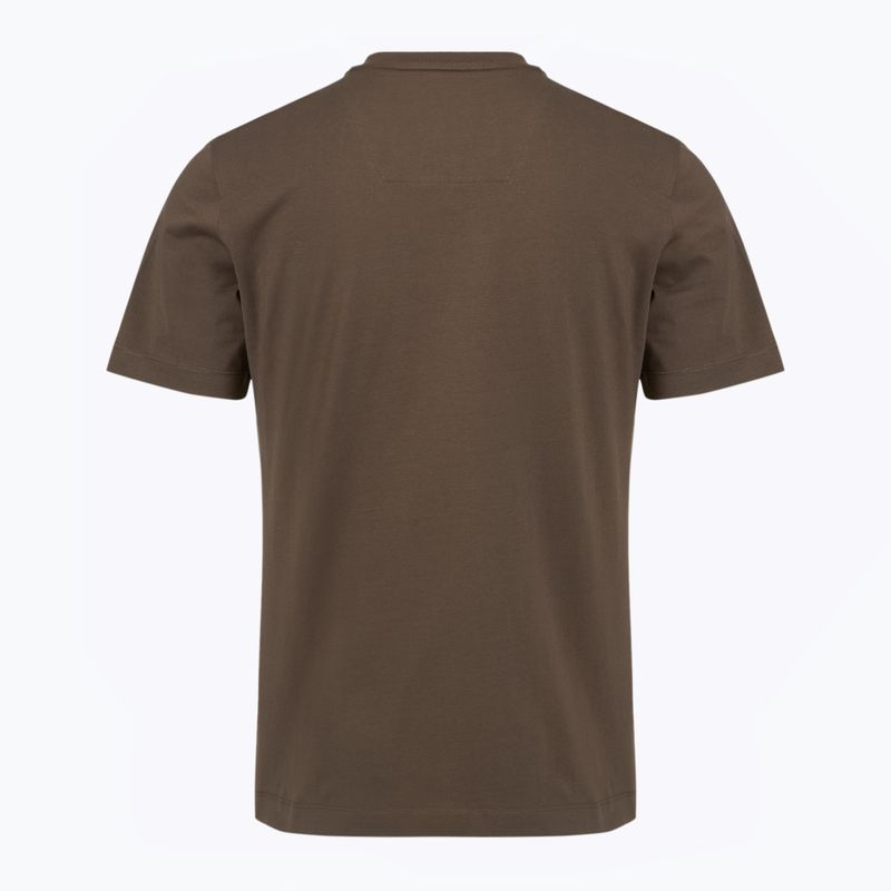 Tricou pentru bărbați Aeronautica Militare TS1580UJ00372 chestnut brown 2