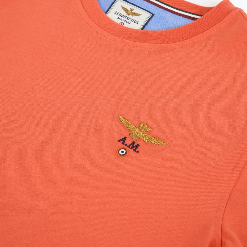 Tricou pentru bărbați Aeronautica Militare TS1580UJ00372 paprika 3