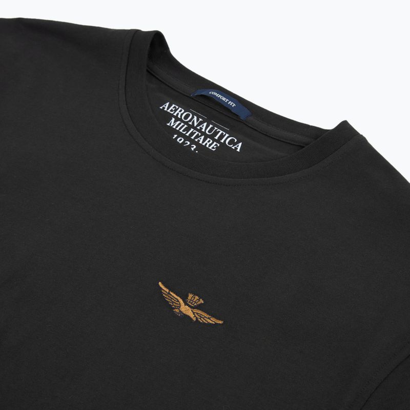 Tricou pentru bărbați Aeronautica Militare TS2535UJ00641 jet black 3
