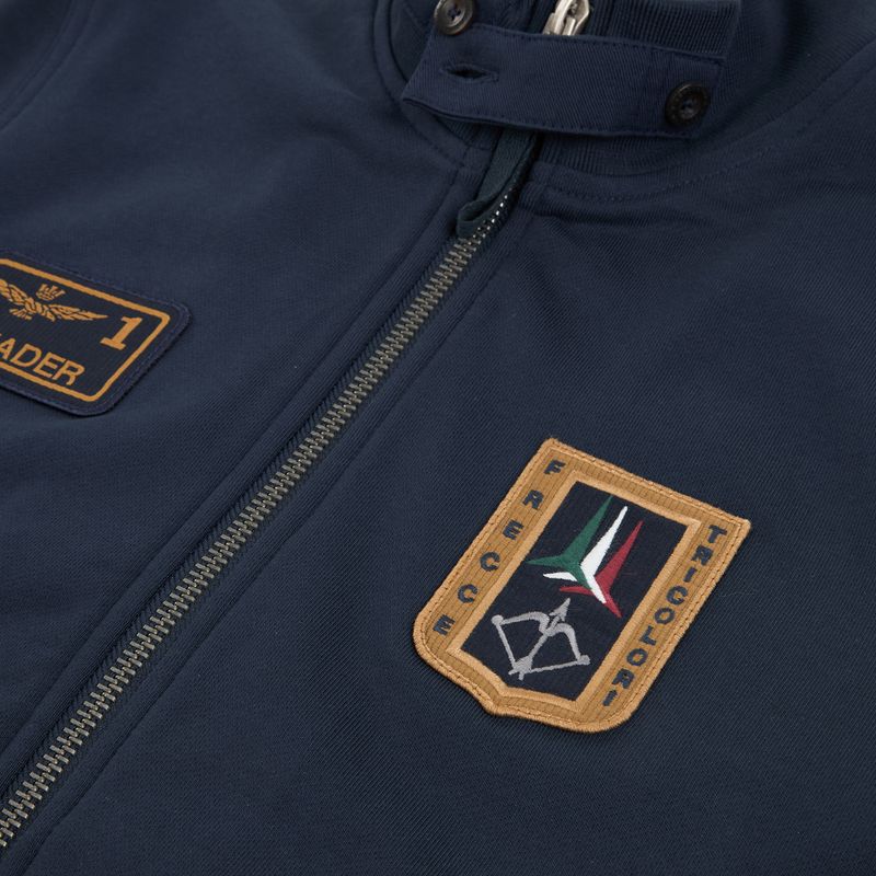 Bluză pentru bărbați Aeronautica Militare FE2102UF00679 FZ navy blue 4
