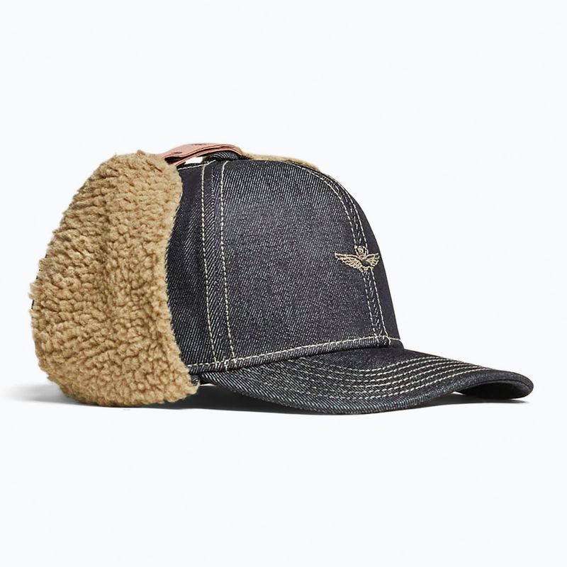 Șapcă pentru bărbați Czapka Aeronautica Militare 262HA1260DCT04366 denim nero