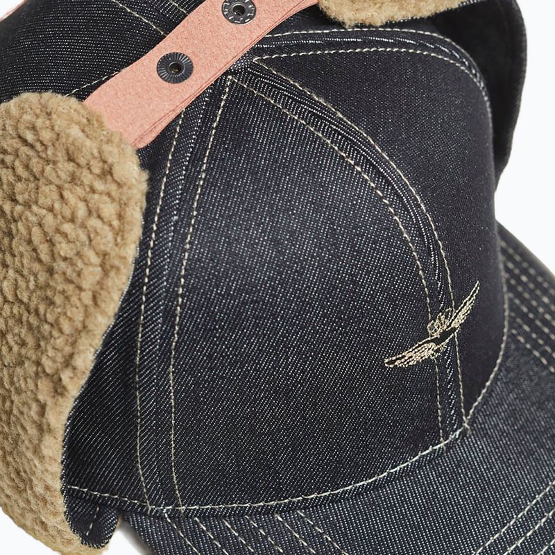 Șapcă pentru bărbați Czapka Aeronautica Militare 262HA1260DCT04366 denim nero 4