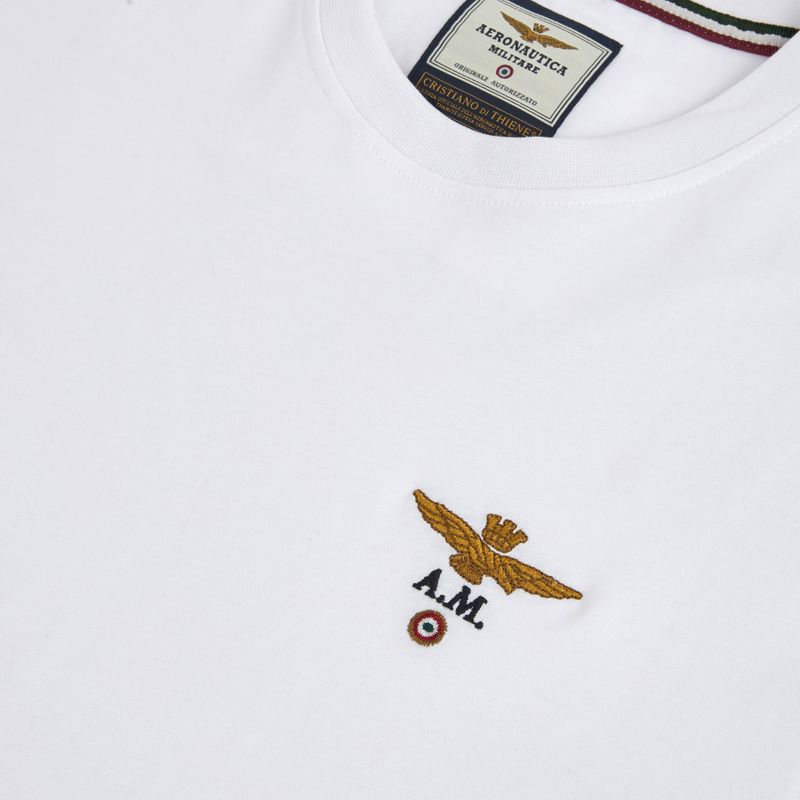 Tricou pentru bărbați Aeronautica Militare 262TS1580UJ00372 off white 3