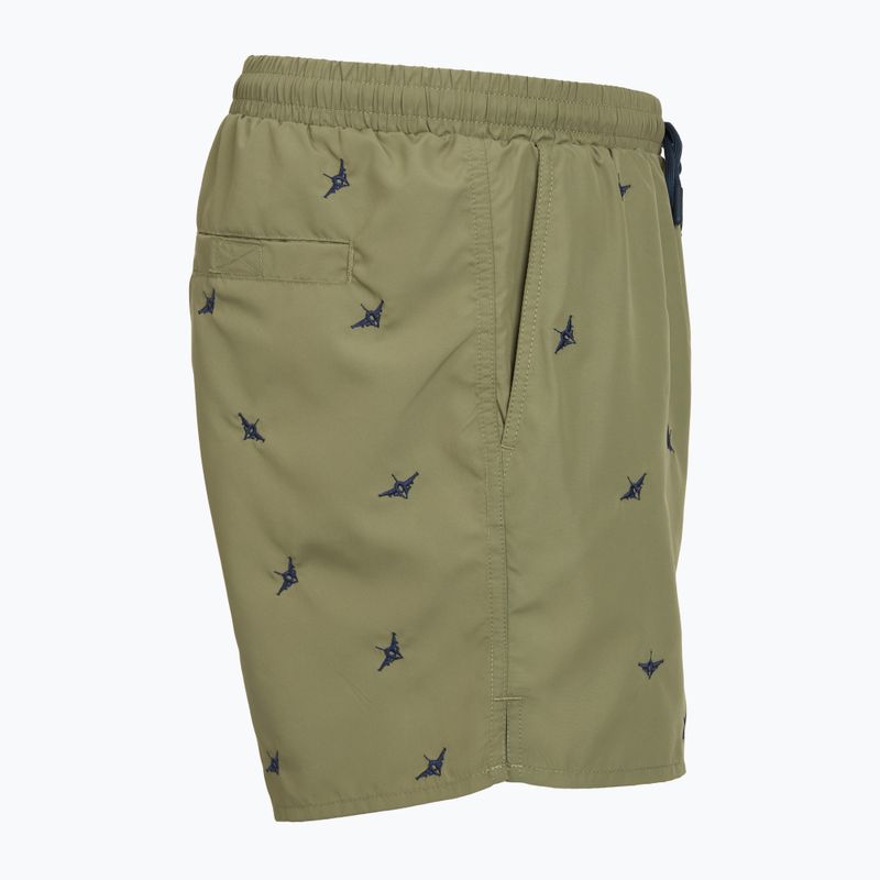 Pantaloni scurți de baie pentru bărbați Aeronautica Militare BW0232UCT04317 lichen green 3