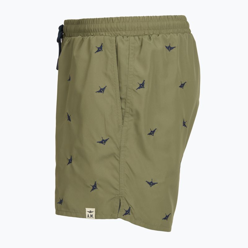 Pantaloni scurți de baie pentru bărbați Aeronautica Militare BW0232UCT04317 lichen green 4