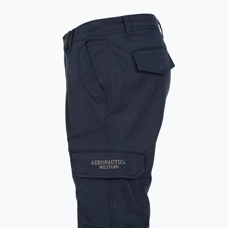 Pantaloni pentru bărbați Aeronautica Militare PA1716UCT04301 navy blue 3