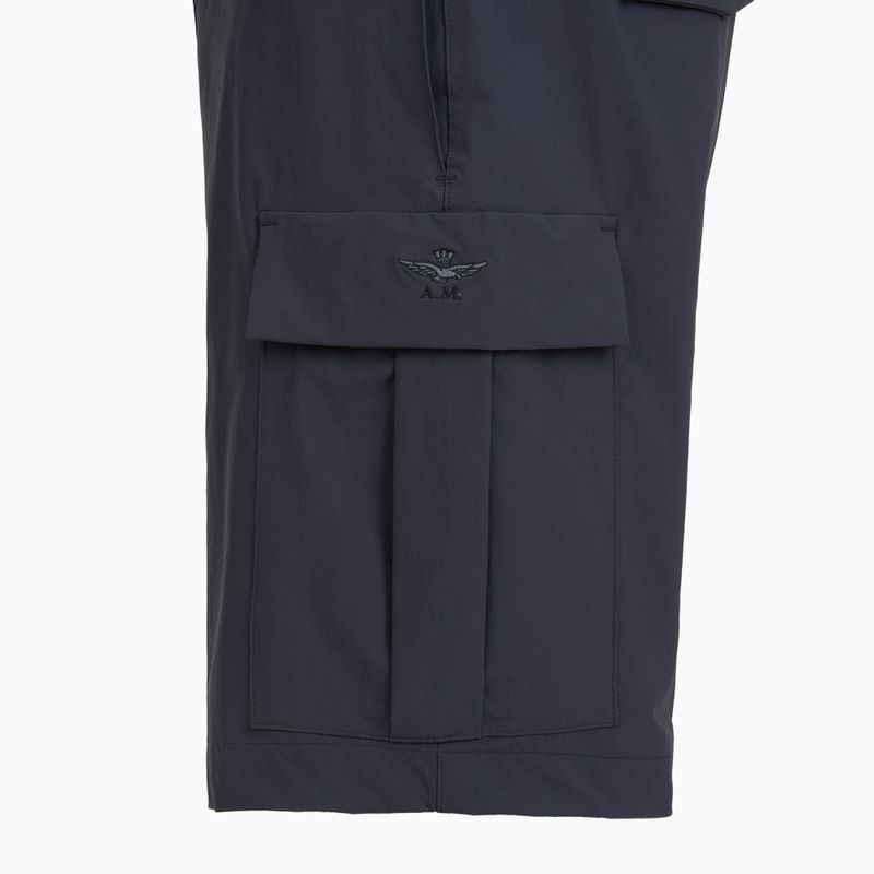 Pantaloni scurți pentru bărbați Aeronautica Militare BE0277UCT04291 navy blue 4