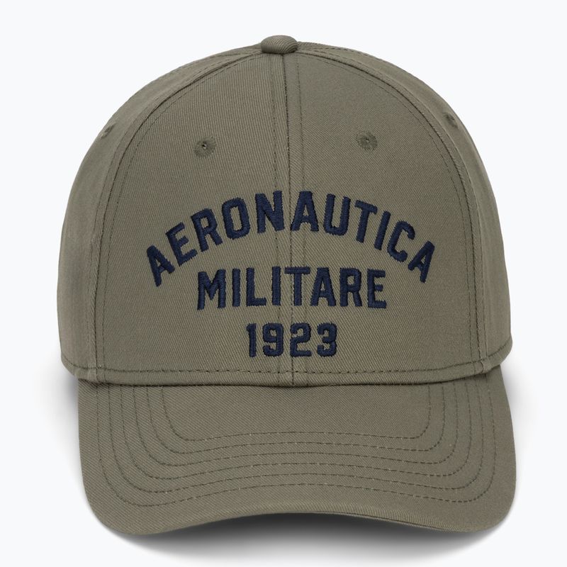 Șapcă pentru bărbați Aeronautica Militare HA1104UCT02 smokey olive 2