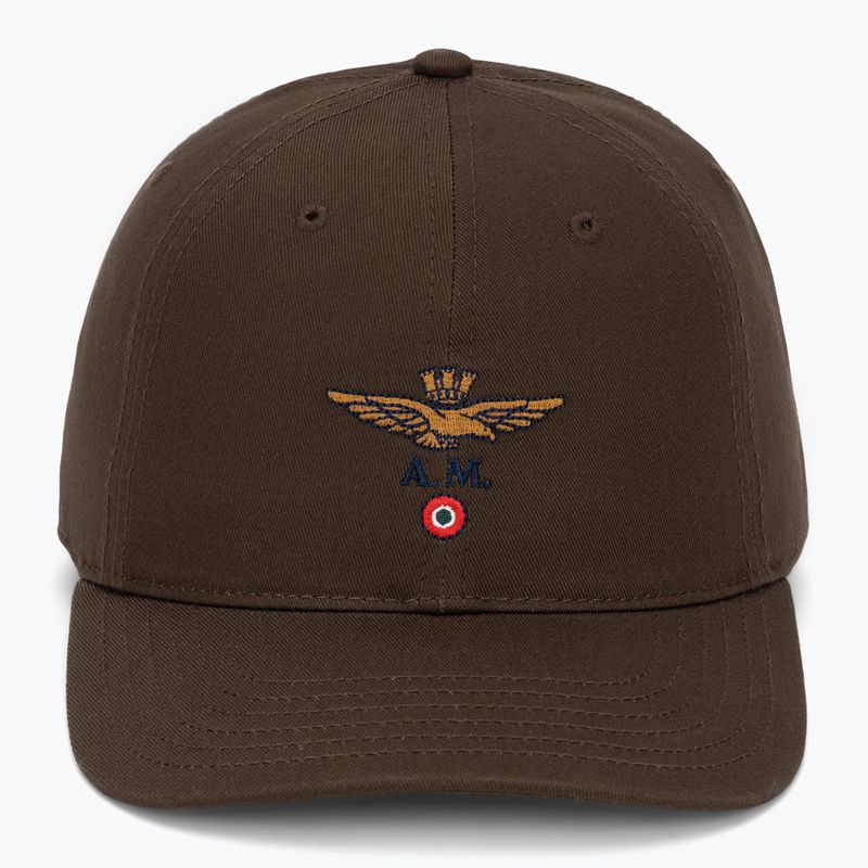 Șapcă pentru bărbați Aeronautica Militare HA1246UCT02 chestnut brown 2