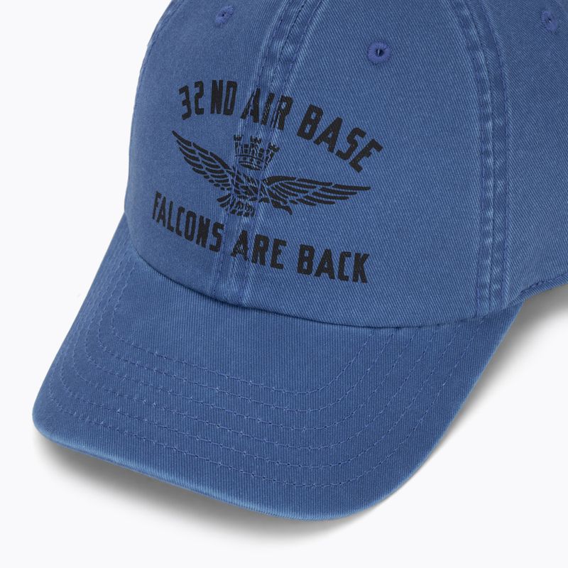 Șapcă pentru bărbați Aeronautica Militare HA1252UCT02476 high tide blue 3