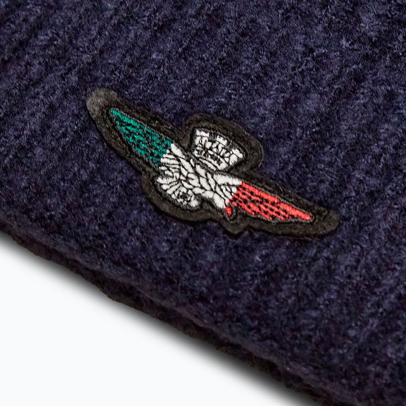 Căciulă de iarnă pentru bărbați Czapka Aeronautica Militare 262CU0034UL00451 blu navy 3