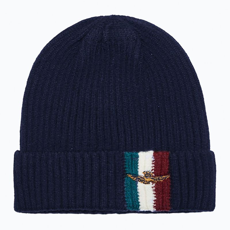 Căciulă de iarnă pentru bărbați Czapka Aeronautica Militare 262CU0094UL00555 blu navy