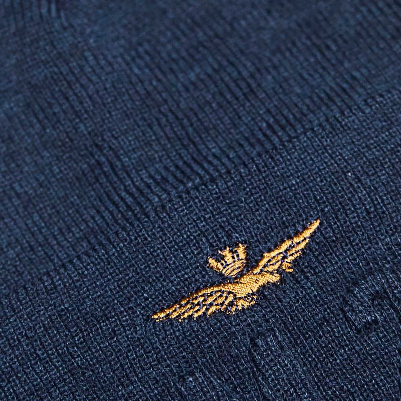 Căciulă de iarnă pentru bărbați Czapka Aeronautica Militare 262CU0099UL00949 Blu Navy 3