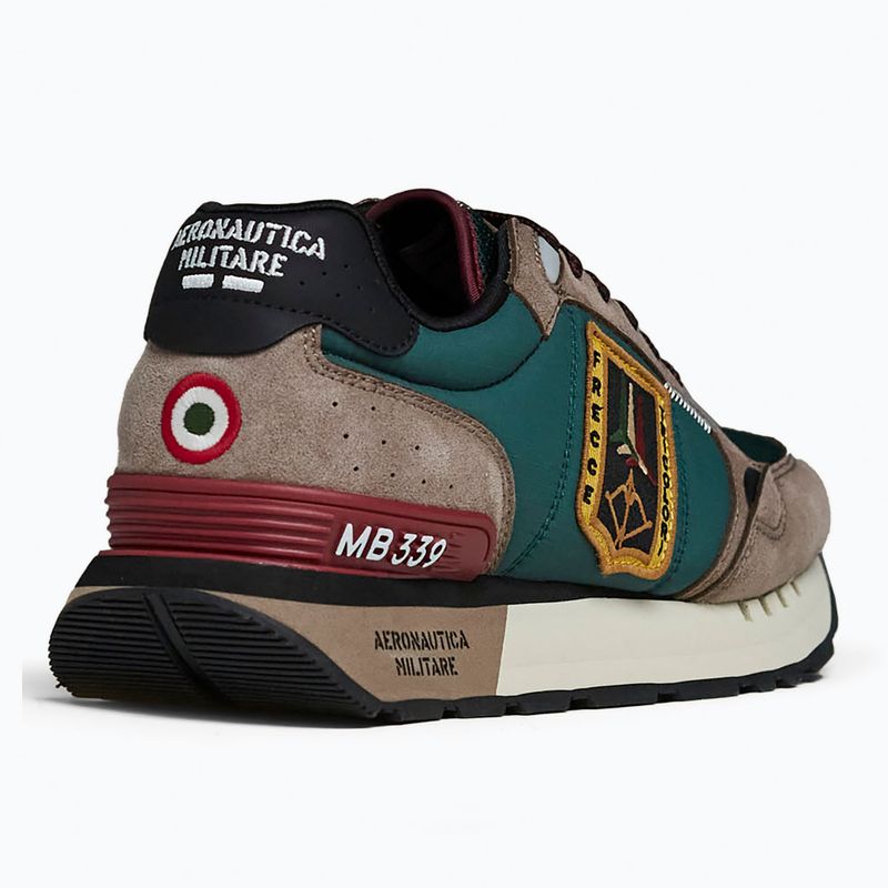 Încălțăminte pentru bărbați Buty Aeronautica Militare 262SC0292UCT04394 taupe/verde bosco 3