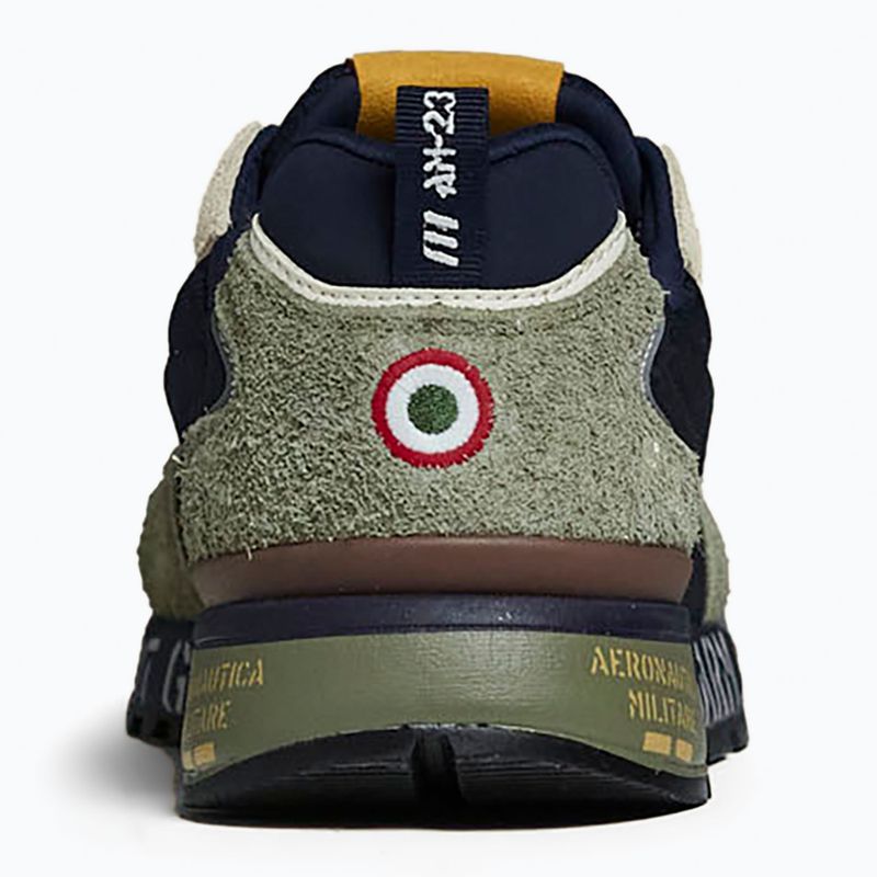 Încălțăminte pentru bărbați Buty Aeronautica Militare 262SC0276UCT03546 Furry verde/blu 2