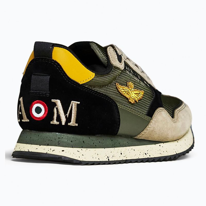 Încălțăminte pentru bărbați Buty Aeronautica Militare 262SC0288UCT03545 multicolor verde/taupe/nero 3