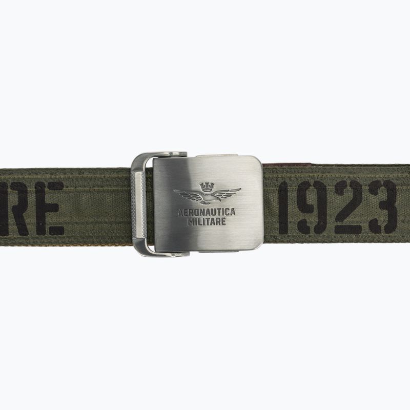 Curea de pantaloni pentru bărbați Pasek Aeronautica Militare 262CI0325UCT03585 tea leaf 2