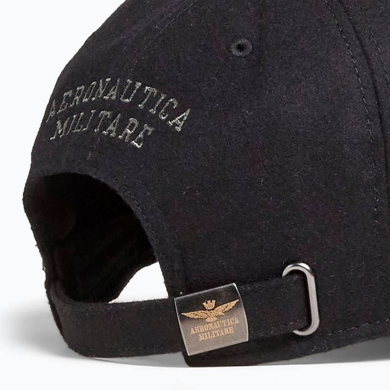 Șapcă pentru bărbați Czapka Aeronautica Militare 262HA1085UCT02333 jet black 4