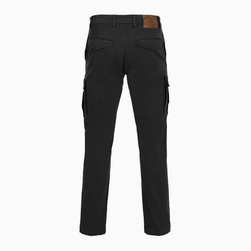 Pantaloni pentru bărbați Spodnie Aeronautica Militare 262PA1740UCT04381 jet black 2