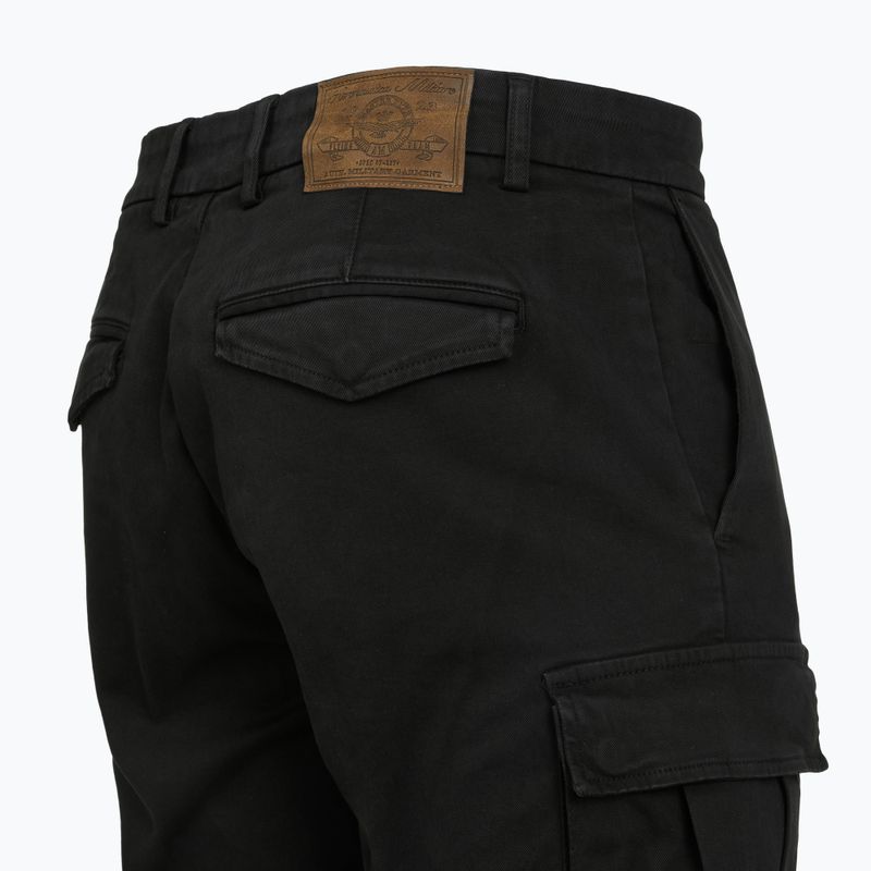 Pantaloni pentru bărbați Spodnie Aeronautica Militare 262PA1740UCT04381 jet black 4