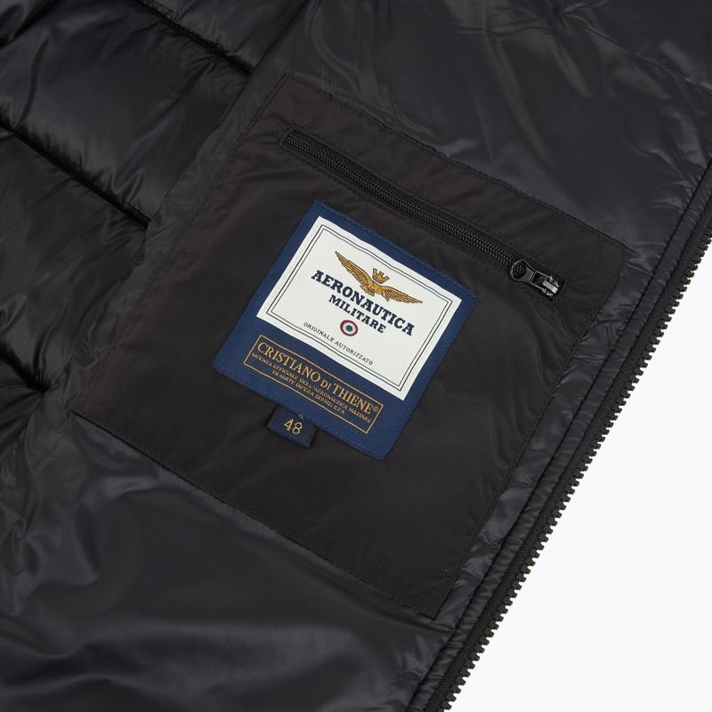 Vestă pentru bărbați Bezrękawnik Aeronautica Militare 262AB3073UCT04358 jet black 5