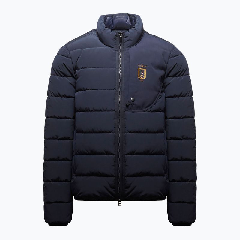 Geacă de iarnă pentru bărbați Kurtka Aeronautica Militare 262AB3074UCT04358 blu navy