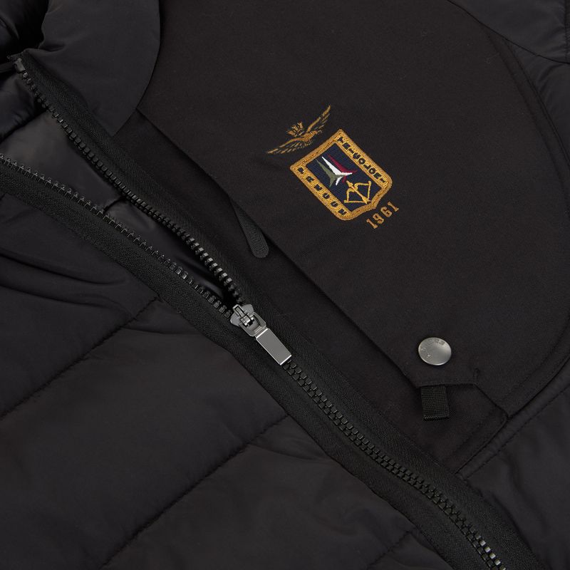 Geacă de iarnă pentru bărbați Kurtka Aeronautica Militare 262AB3074UCT04358 jet black 3