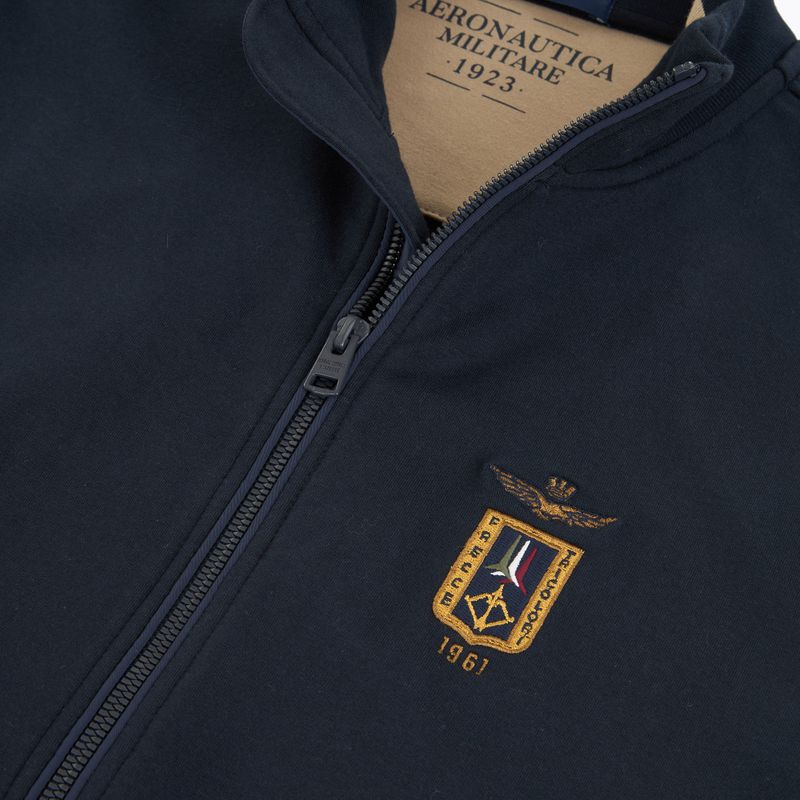 Bluză pentru bărbați Aeronautica Militare 262FE2089UF00662 Fz blu navy 3