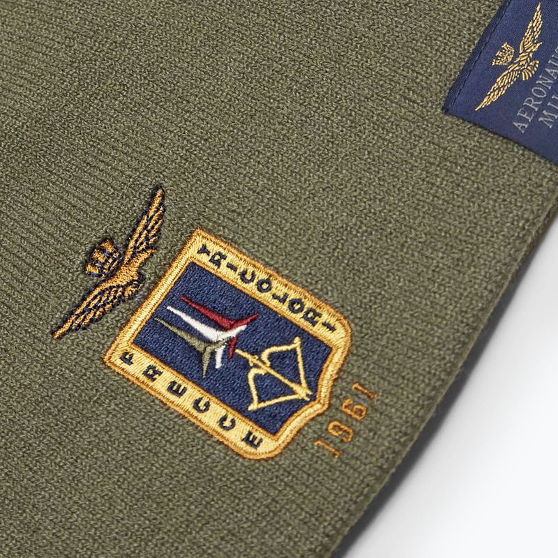 Căciulă de iarnă pentru bărbați Czapka Aeronautica Militare 262CU0092UL00450 tea leaf 3