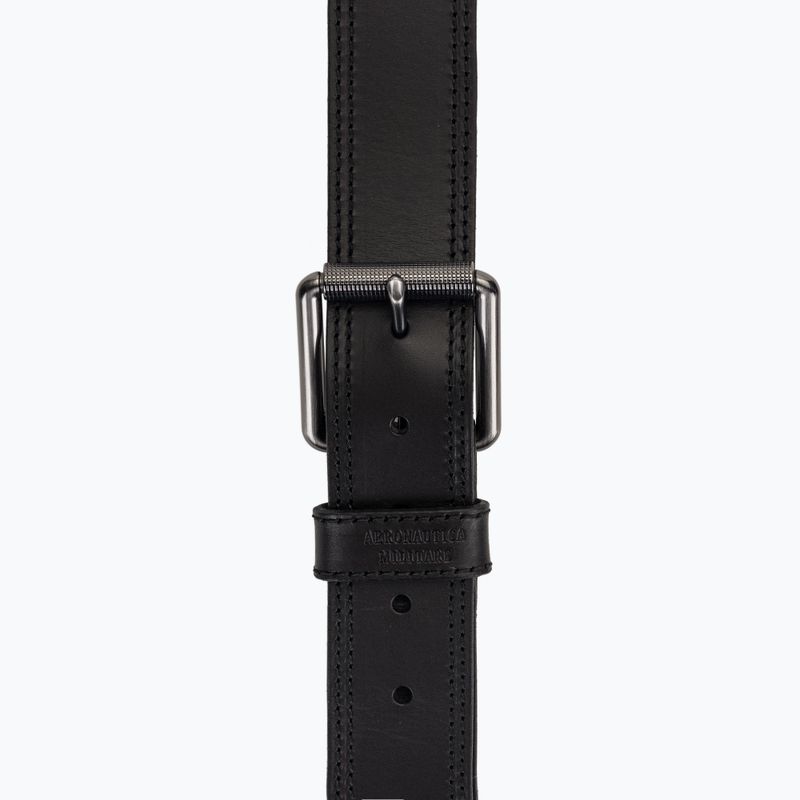 Curea de pantaloni pentru bărbați Pasek Aeronautica Militare 262CP0237UPL00335 nero 2
