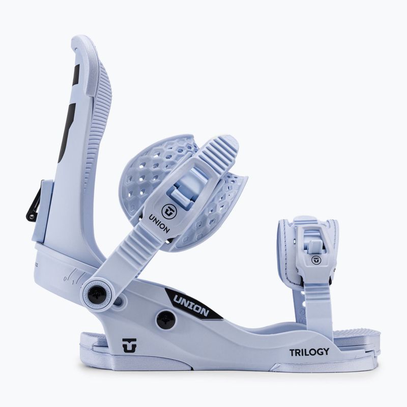 Atașamente de snowboard pentru femei Union Trilogy albastru deschis 2210533 2