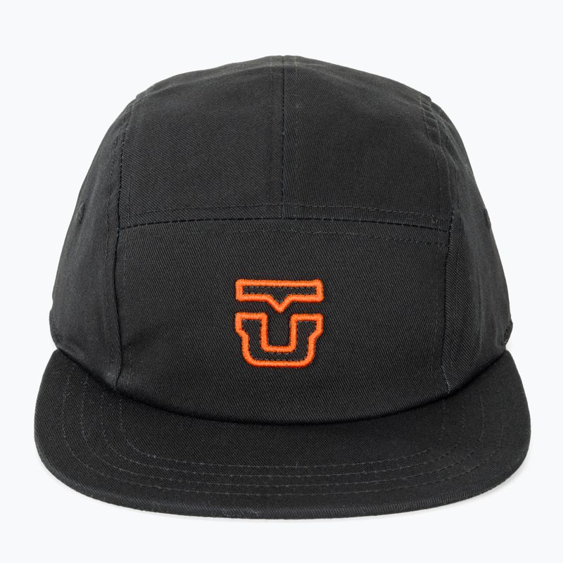 Șapcă Union 5 Panel black/orange