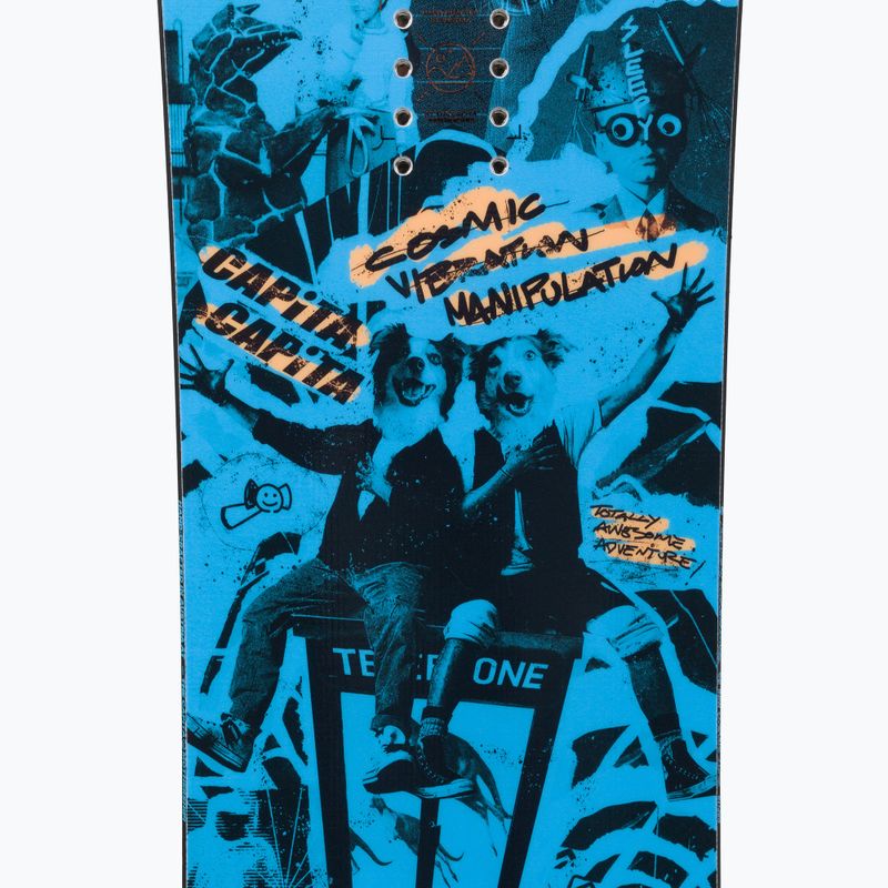 Snowboard pentru copii CAPiTA Scott Stevens Mini negru-albastru 1221143 6