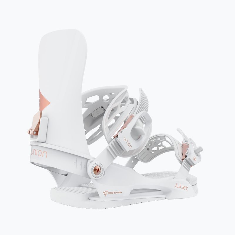 Atașamente de snowboard pentru femei Union Juliet alb 2