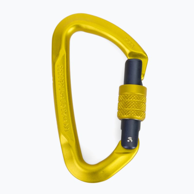 Climbing Technology Lime SG carabină galbenă