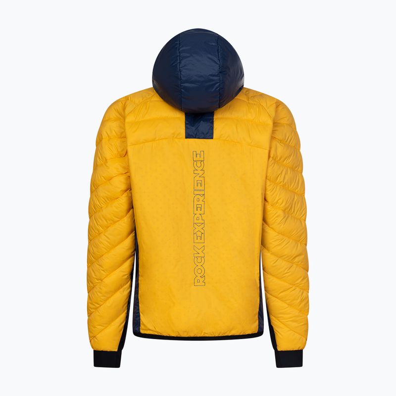 Geacă izolată pentru bărbați Rock Experience Kavick 2.0 gold fusion/dress blues 2