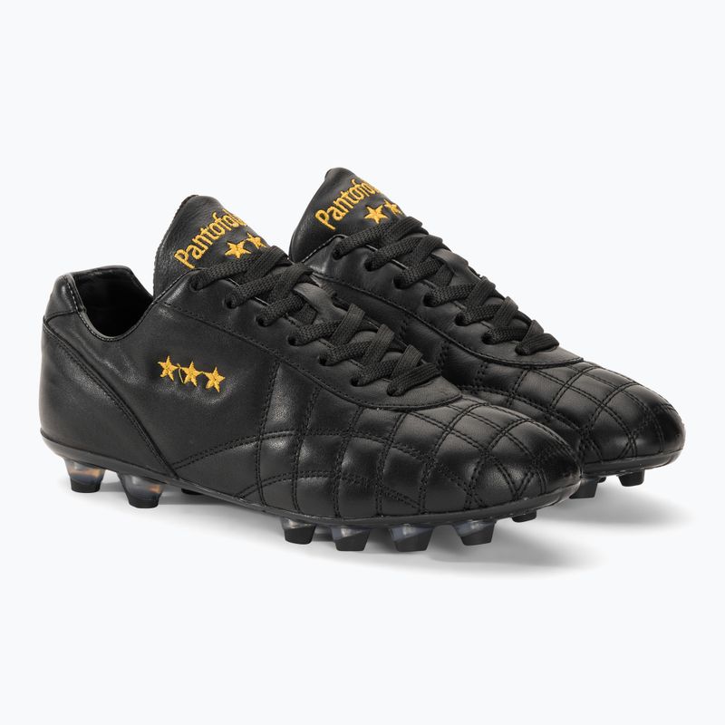 Încălțăminte de fotbal pentru bărbați Pantofola d'Oro Del Duca nero 4