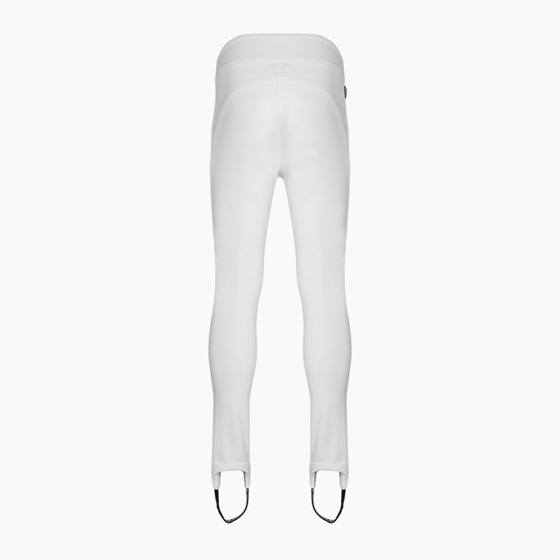EA7 Emporio Armani jambiere de schi pentru femei Pantaloni 6RTP07 alb 2