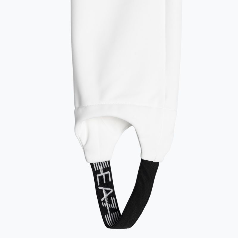 EA7 Emporio Armani jambiere de schi pentru femei Pantaloni 6RTP07 alb 5