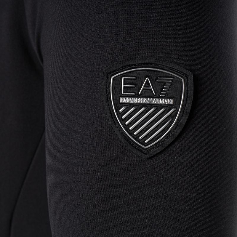 Hanorac pentru bărbați EA7 Emporio Armani Felpa 6RPMC5 negru 4