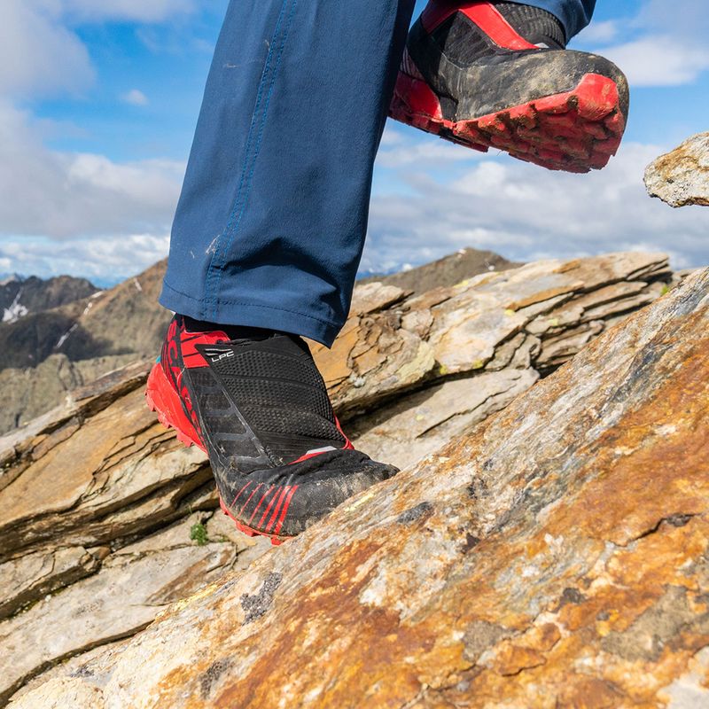 Încălțăminte de munte pentru bărbați SCARPA Ribelle S HD black/red 10