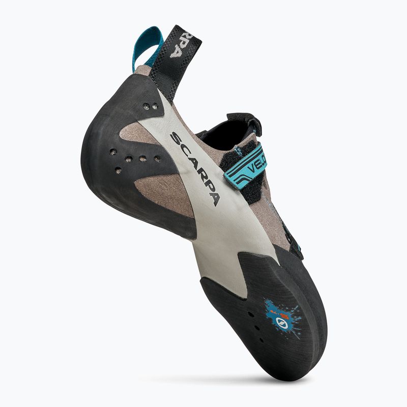 Încălțăminte de cățărare pentru femei  SCARPA Veloce light gray/maldive 8