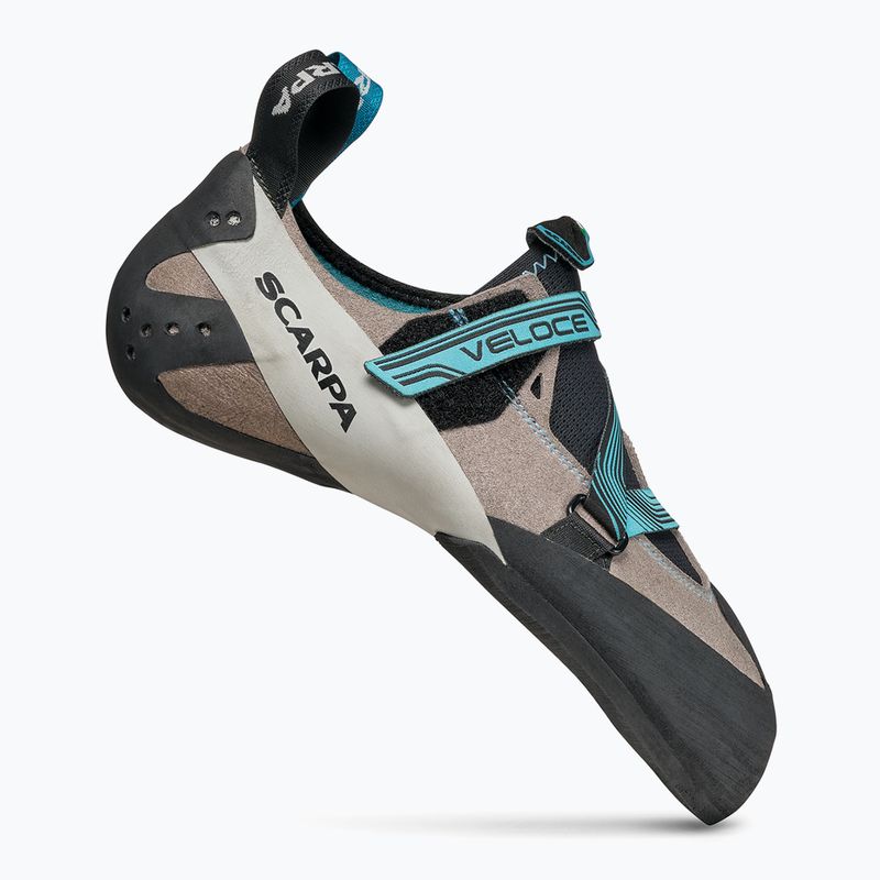 Încălțăminte de cățărare pentru femei  SCARPA Veloce light gray/maldive 9