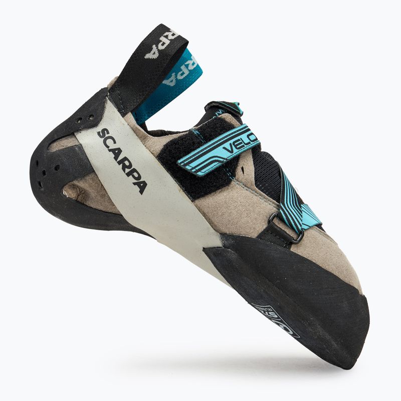 Încălțăminte de cățărare pentru femei  SCARPA Veloce light gray/maldive 2